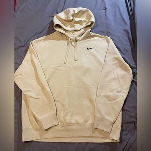 Nike Men's Beige Hoodie